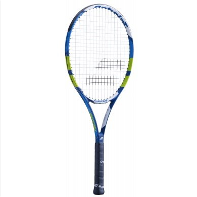 Babolat racchetta da Tennis Pulsion 102 Strung CV/FEDAS 121201 170055 blu verde bianco grip 4