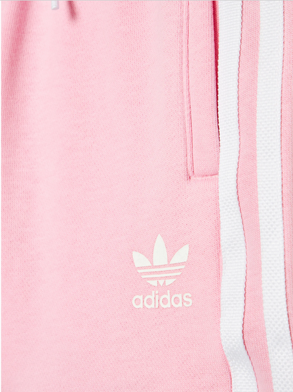 Adidas completo da ragazza t-shirt e pantaloncino HC9507 white-true pink
