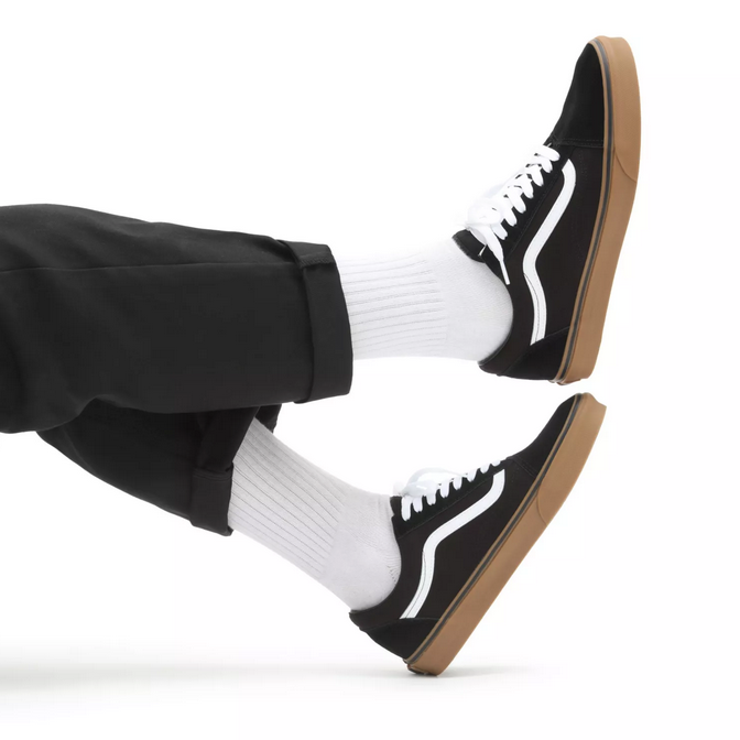 Vans Old Skool Lifestyle Sneakers Uomo Nero Gum - VN0001R1GI61
