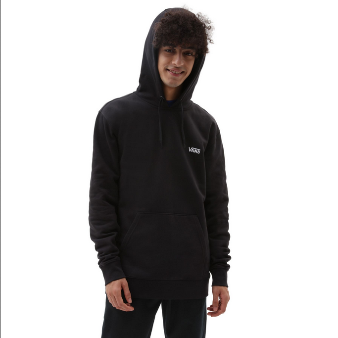 Vans felpa con cappuccio da uomo Core Basic PO Fleece VN0A7YDVBLK nero
