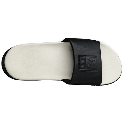 Puma Ciabatta con zeppa Platform Slide 366121 04 black-white
