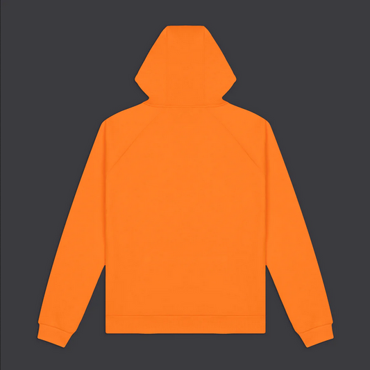 Dolly Noire Felpa con cappuccio Logo Hoddie SW186-SA-06 orange