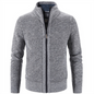 Men's zip-up cardigan