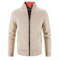 Men's zip-up cardigan