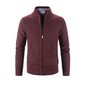 Men's zip-up cardigan