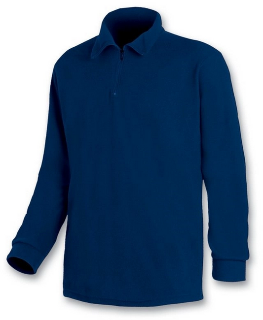 Astrolabio Maglia per gli sport invernali in micropile a mezza zip da ragazzo JR8A TS25 1C 960 blu