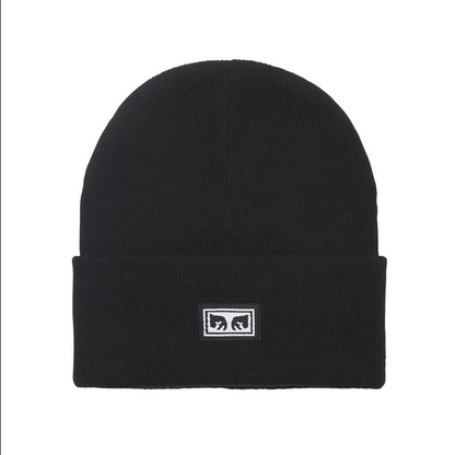 Obey cappellino a cuffia Icon Eyes Beanie 100030132 nero