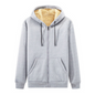 Men's hooded fleece jacket
