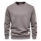 Men's crew neck plain sweatshirt
