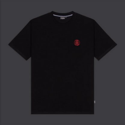 Dolly Noire t-shirt da uomo manica corta Corp Academia Tee ts382-ta-01 nero