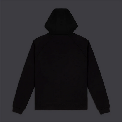 Dolly Noire Felpa da uomo con cappuccio Party Hard Skull Hoodie sw394-sc-01 black
