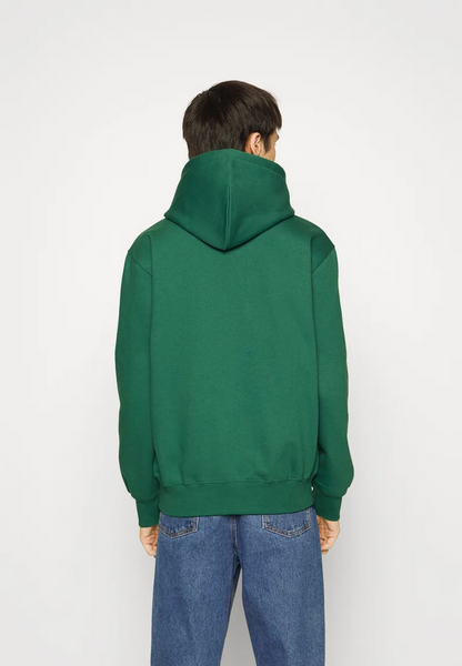 Carhartt Felpa con cappuccio American Script Sweat 1030230 11Y bonsai-mattone