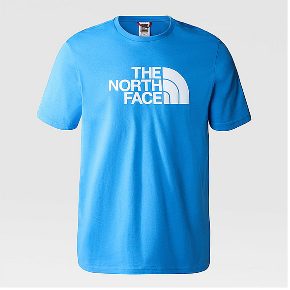 The North Face T-Shirt Uomo Easy Azzurro Super Sonic Blue - NF0A2TX3LV61