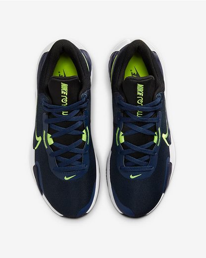 Nike scarpa da basket da uomo Renew Elevate 3 DD9304 005 nero-blu-bianco