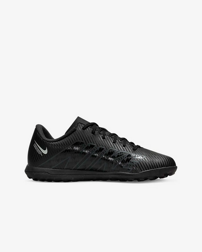 Nike Scarpa da calcetto da ragazzo Mercurial Vapor 15 Club Turf DJ5956 001 nero-bianco