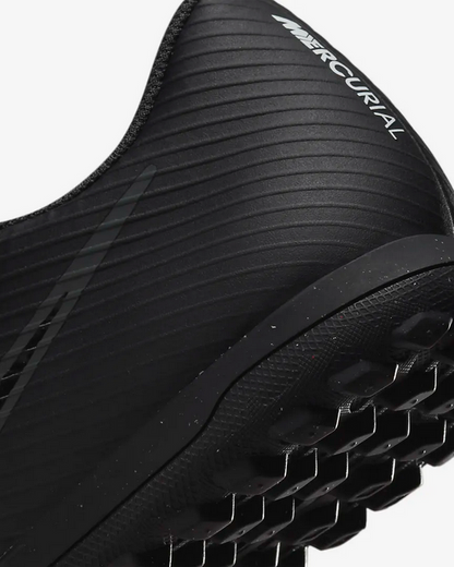 Nike scarpa da calcetto da uomo Mercurial Vapor 15 Club Turf DJ5968 001 nero-giallo-grigio scuro