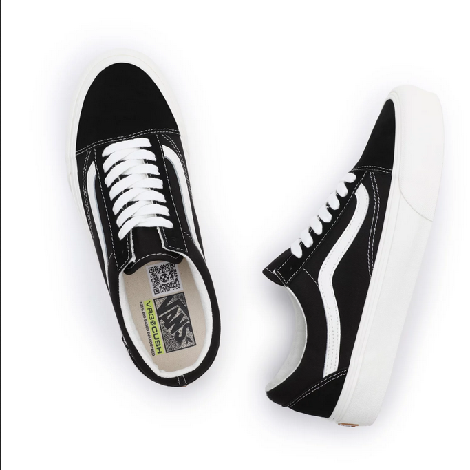 Vans Old Skool VR3 Sneakers Unisex Nera Marshmallow Sostenibile - VN0005UB1KP1