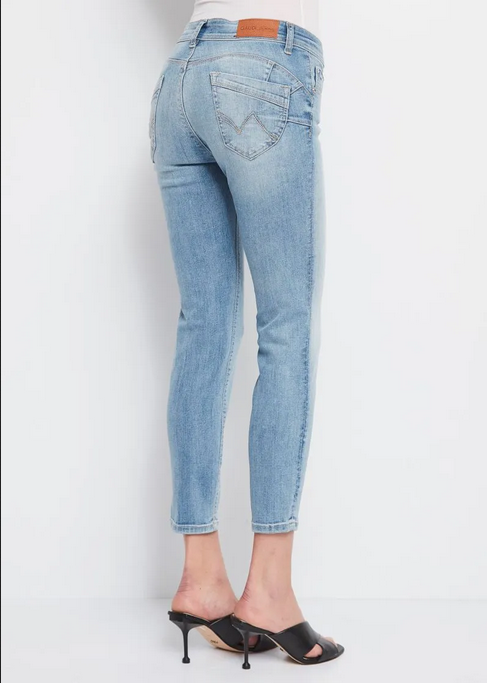 Gaudì pantalone jeans da donna Kelly Skinny Cropped 311BD26020 denim