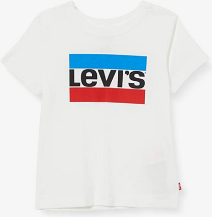 Levi's KIds T-shirt manica corta Logo Tee 8E8568-001 white