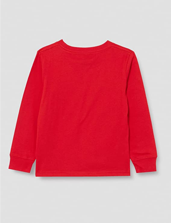 Levi's Kids T-shirt da bambino manica lunga Batwing Tee 8E8646-R6W red