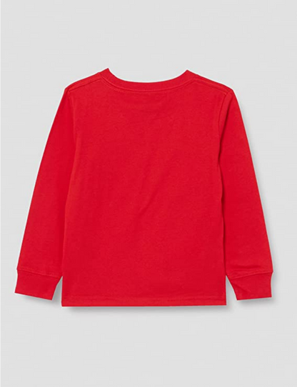 Levi's Kids T-shirt da bambino manica lunga Batwing Tee 8E8646-R6W red