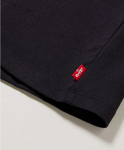 Levi's Kids T-shirt da ragazza  LVG Light Bright Cropped Tee 4E0220 023 black