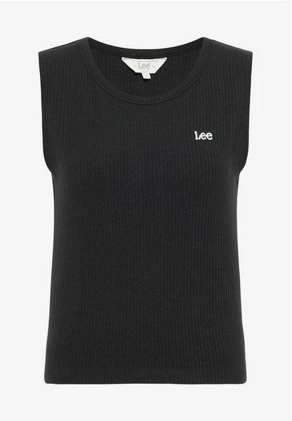 Lee Canotta da donna Cropped Crew Tank LQ24WK01 black