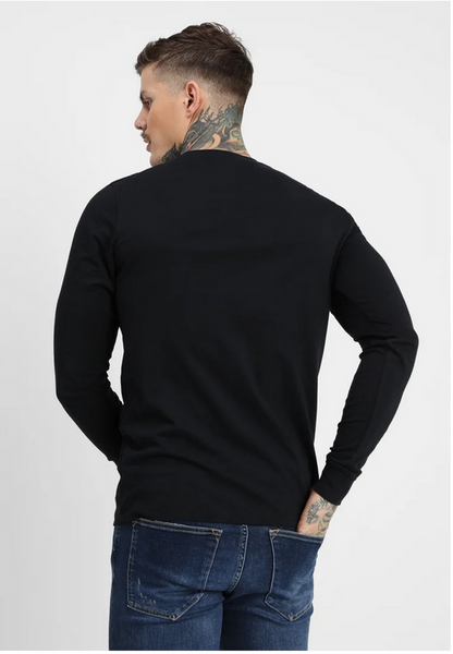Nike T-shirt manica lunga a uomo Club Sportwear AR5193-010 black