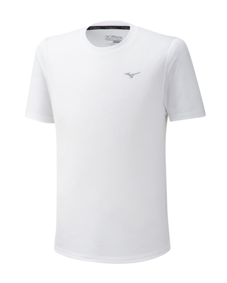 Mizuno T-Shirt Manica Corta Uomo Running Impulse Tee J2GA7519 Bianco