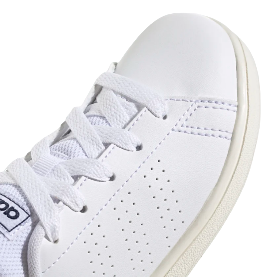 Adidas sneakers unisex da ragazzi Advantage Lifestyle Court Lace K GW6487 white-ink