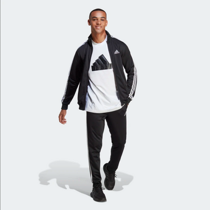 Adidas Tuta sportiva Basic 3-Stripes Tricot IC6747 black