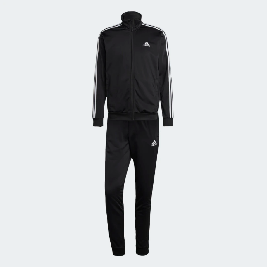 Adidas Tuta sportiva Basic 3-Stripes Tricot IC6747 black