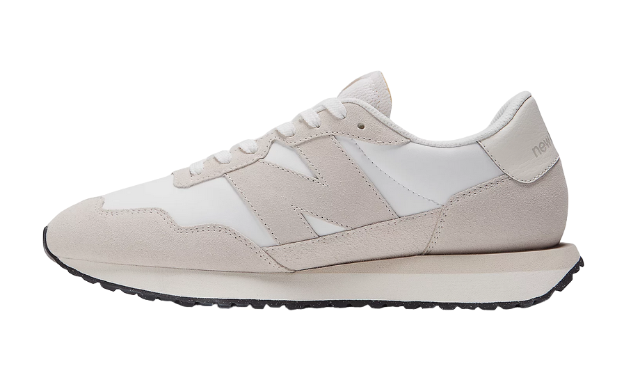 New Balance Sneakers scarpa da uomo MS237SE bianco sabbia nero