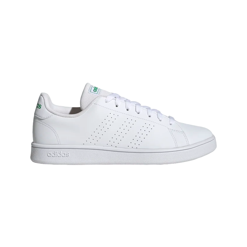 Adidas scarpa sneakers da uomo Advantage Base GW2063 bianco verde