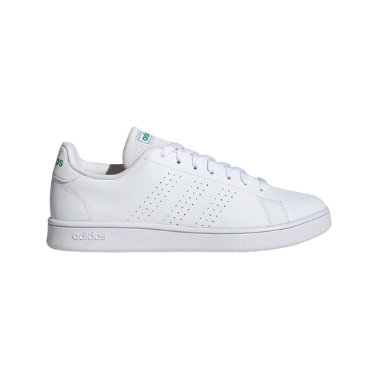 Adidas scarpa sneakers da uomo Advantage Base GW2063 bianco verde