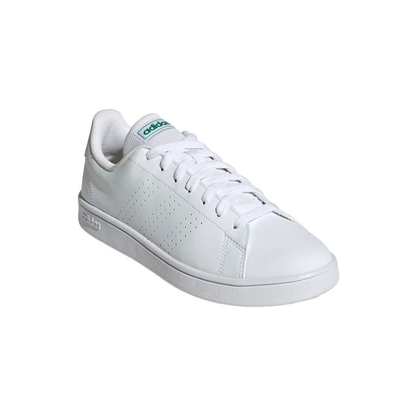 Adidas scarpa sneakers da uomo Advantage Base GW2063 bianco verde