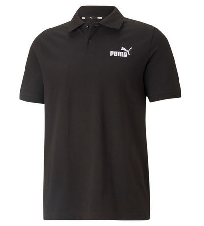 Puma Polo manica corta da uomo in cotone pique 586674-01 nero
