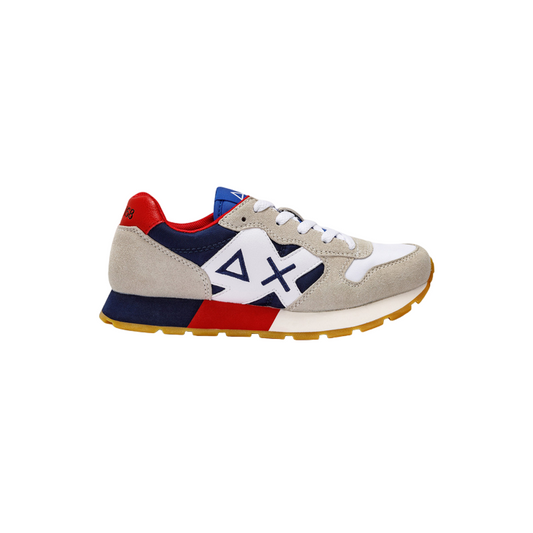 Sun68 sneakers da ragazzo Jaki Tricolors Teen Z33312T 0107 bianco-navy blue