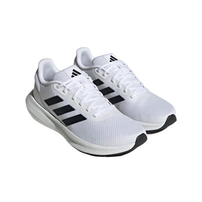 Adidas scarpa da corsa da uomo Runfalcon 3.0 HQ3789 white-black