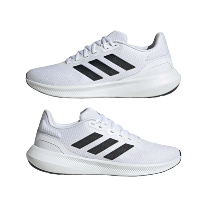 Adidas scarpa da corsa da uomo Runfalcon 3.0 HQ3789 white-black