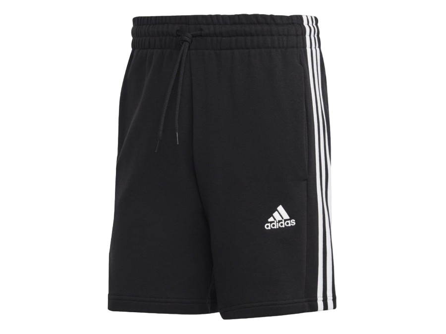 Adidas pantaloncino sportivo da uomo 3 Strisce IC9435 nero