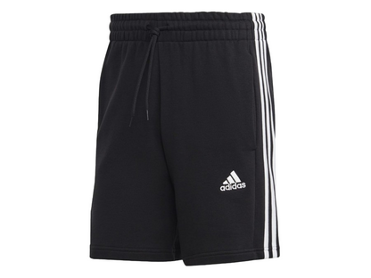 Adidas pantaloncino sportivo da uomo 3 Strisce IC9435 nero