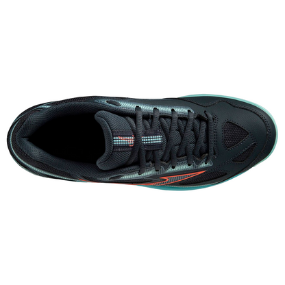 Mizuno scarpa da tennis da uomo Break Shot 4 AC 61GA234012 blu turchese
