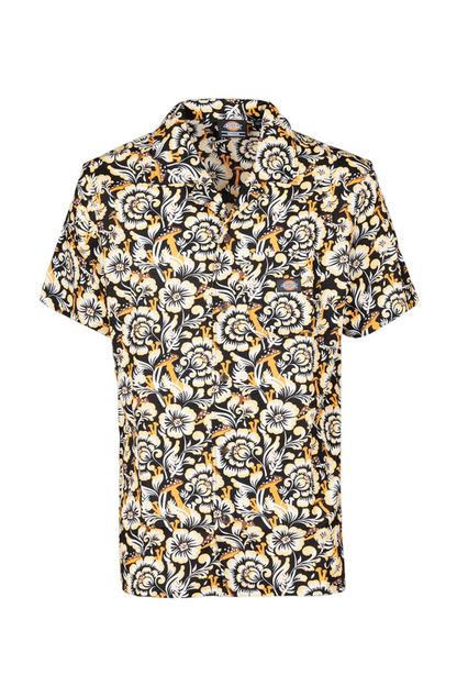 Dickies Camicia da uomo manica corta Roseburg DK0A4YBOF361 blu floreale