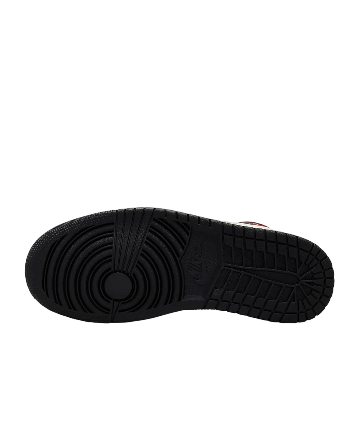 Jordan Air Jordan 1 Mid BQ6472-061 Sneakers Nero-Rosso-Bianco