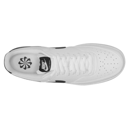Nike scarpa sneakers da uomo Court Vision Lo NN DH2987 107 bianco-nero-gomma