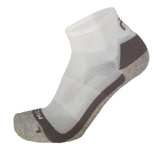 Mico calza multisport corta antiodore Light Weight Odor Zero X-Static 01613 001 bianco