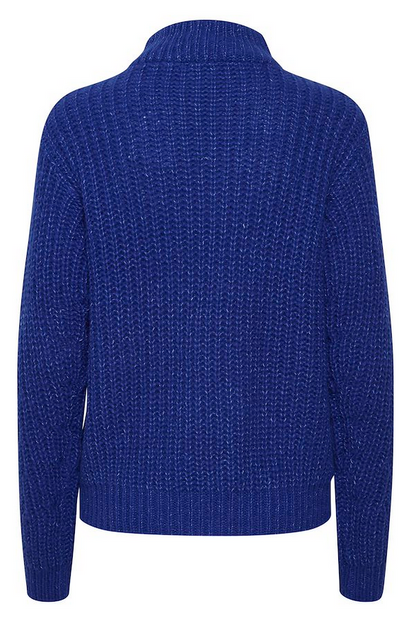 b.young pullover da donna mezza zip bymolin jumper 20810486 1939521 surf the web melange