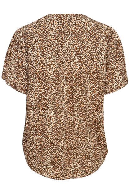 b.young maglia da donna con scollo a V 20812919 201901 iced coffee mix