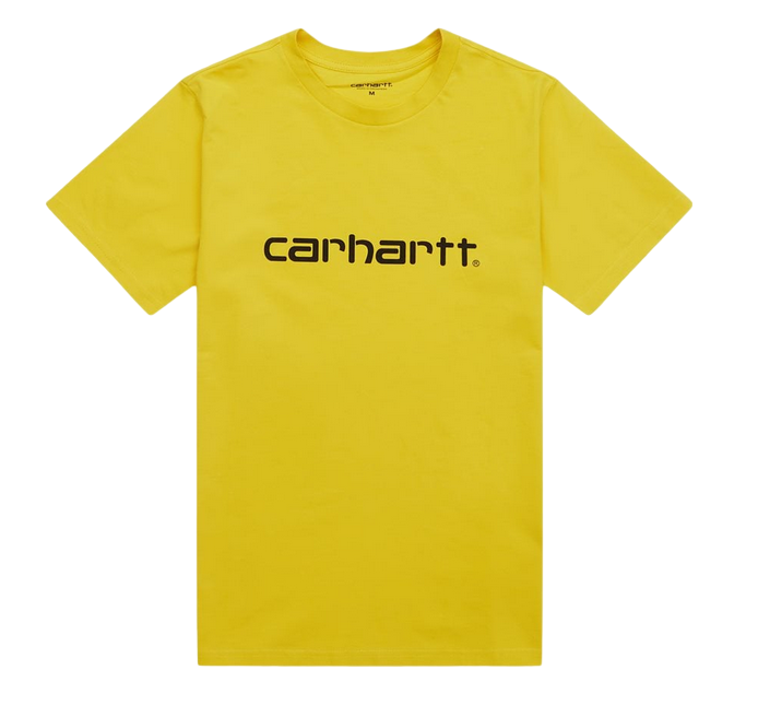 Carhartt T-shirt manica corta da uomo S/S Script I031047 1GZ buttercup